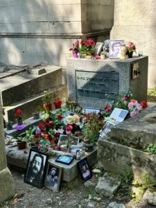 Graf Jim Morrison Cimetière du Père-Lachaise