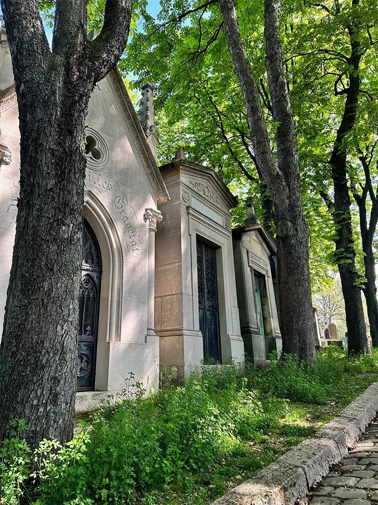 Cimetière du Père-Lachaise, een stad van de doden.