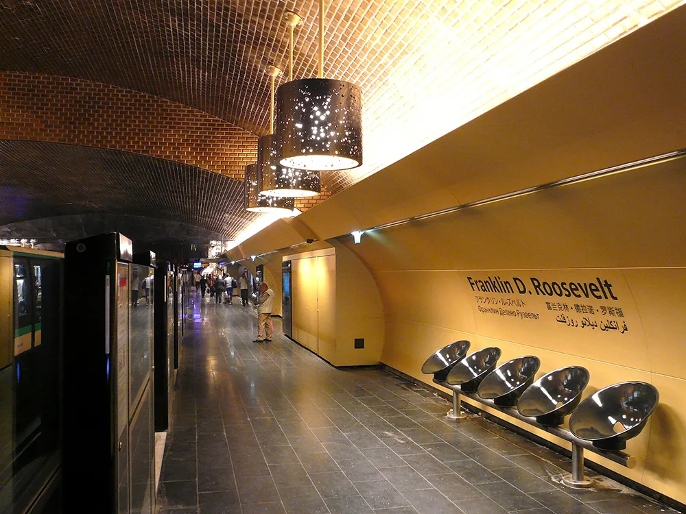 metro paris station franklin d roosevelt | BonjourParijs.nl